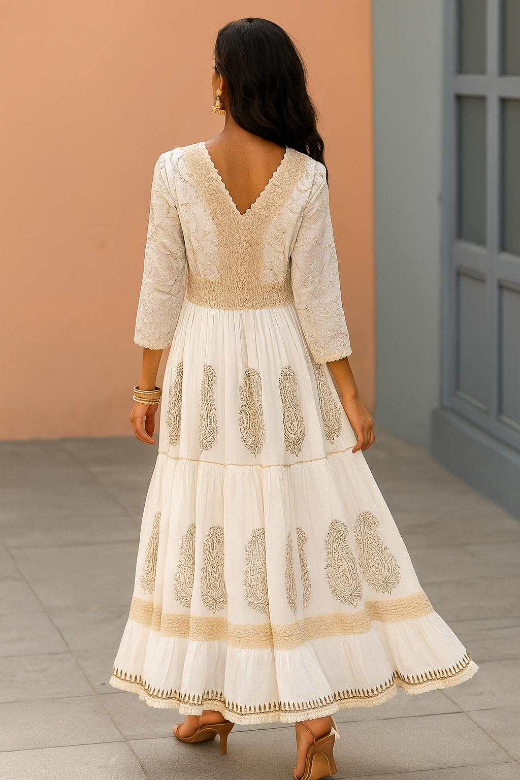 Royal Ivory Dress