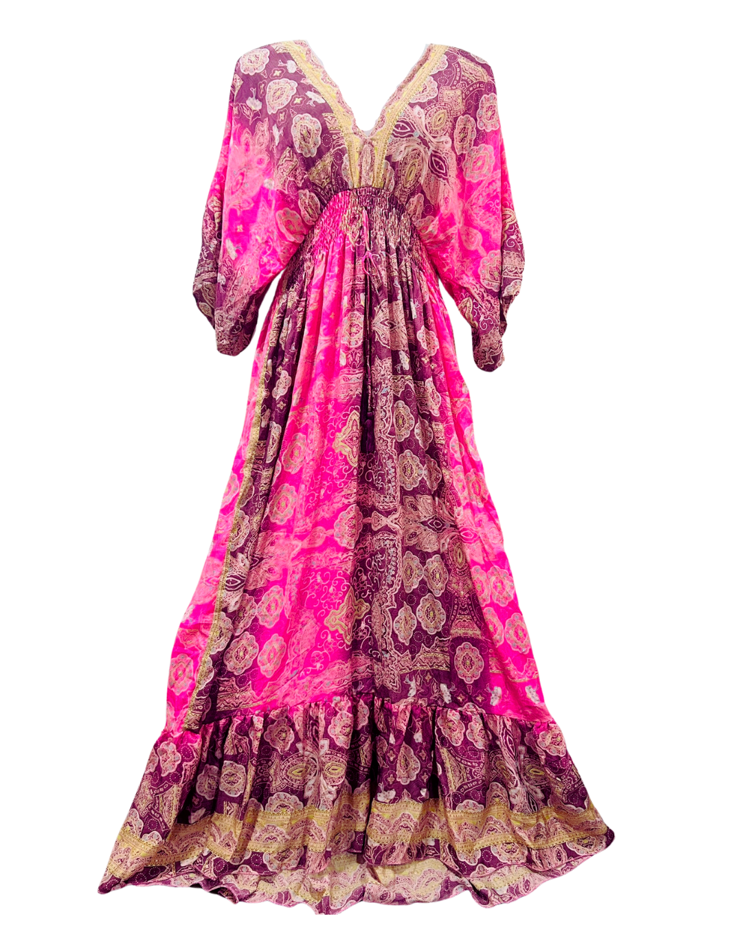 Pink Majesty Kaftan Dress