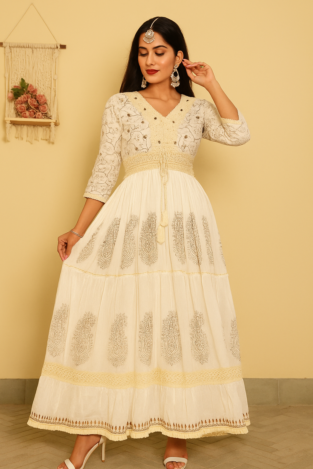 Royal Ivory Dress