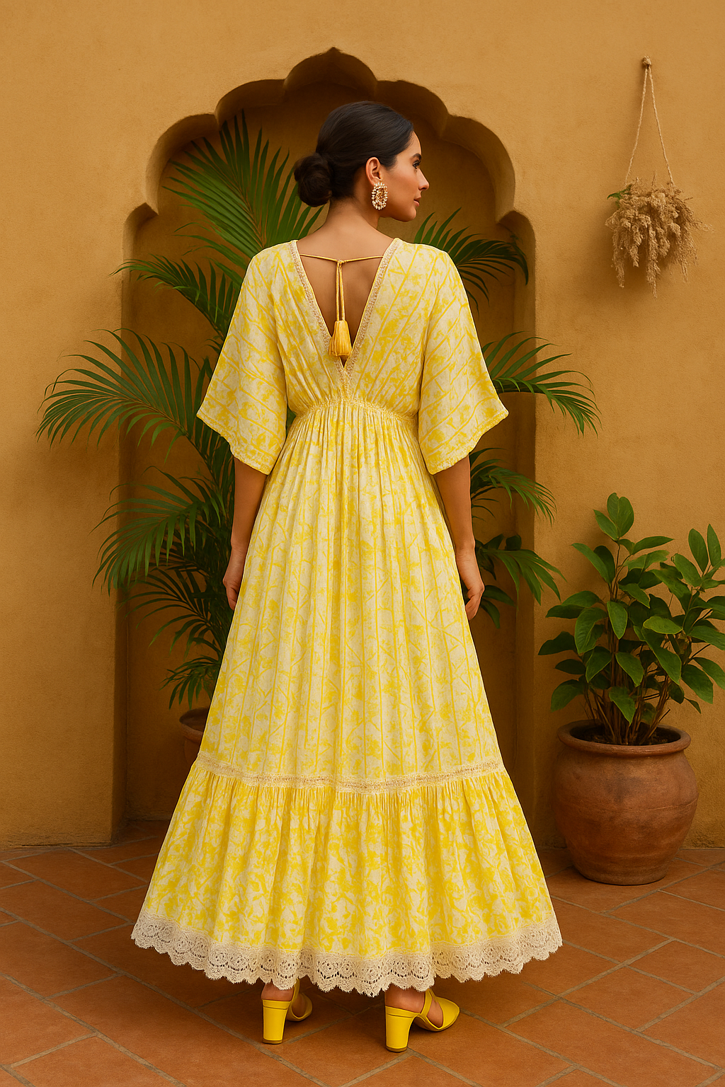 Sunshine Serenity Cotton Dress