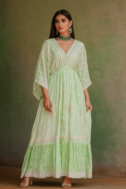 Mint Whisper Kaftan