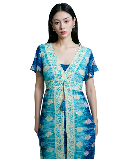 Silken Drift Shade of the Sea